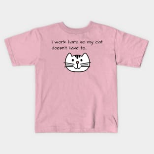 Funny Cat Kids T-Shirt